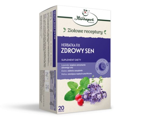 Herbata ZDROWY SEN 20*1,5g fix HERBAPOL KRAKÓW Herbata ZDROWY SEN 20*1,5g fix HERBAPOL KRAKÓW