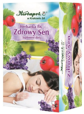 Herbata ZDROWY SEN 20*1,5g fix HERBAPOL KRAKÓW