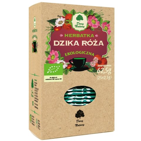 Herbatka Dzika Róża fix BIO 25*2,5g DARY NATURY Herbatka Dzika Róża fix BIO 25*2,5g DARY NATURY