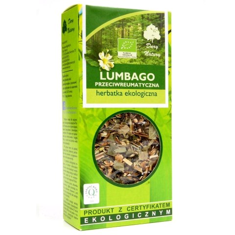 Herbatka Przeciwreumatyczna Lumbago BIO 50g DARY NATURY Herbatka Przeciwreumatyczna Lumbago BIO 50g DARY NATURY