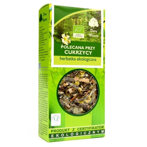 Herbatka Przy cukrzycy BIO 50g DARY NATURY