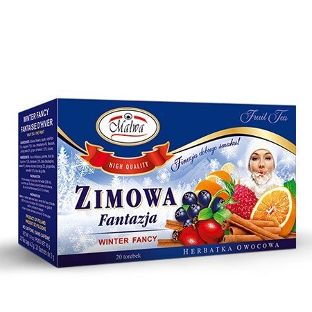 Herbatka ZIMOWA FANTAZJA 25*2g MALWA Herbatka ZIMOWA FANTAZJA 25*2g MALWA