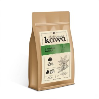 Kawa z nasion konopi BIO 200g DARY NATURY