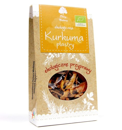 Kurkuma PLASTRY BIO 30g DARY NATURY Kurkuma PLASTRY BIO 30g DARY NATURY