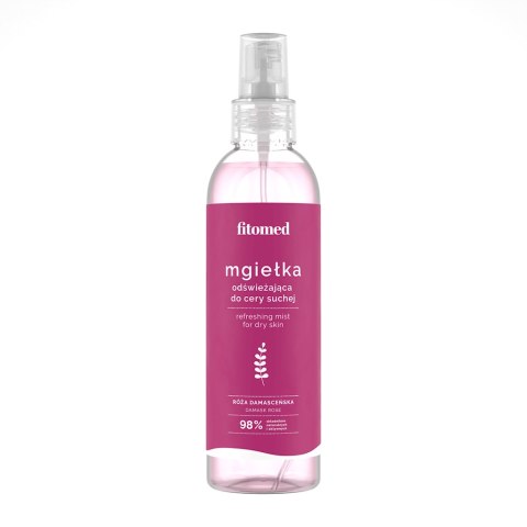 Mgiełka do twarzy różana odświeżająco-nawilżająca do cery suchej 200ml FITOMED Mgiełka do twarzy różana odświeżająco-nawilżająca do cery suchej 200ml FITOMED