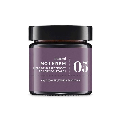 Mój krem 05 przeciwzmarszkowy do cery dojrzałej 50ml FITOMED Mój krem 05 przeciwzmarszkowy do cery dojrzałej 50ml FITOMED