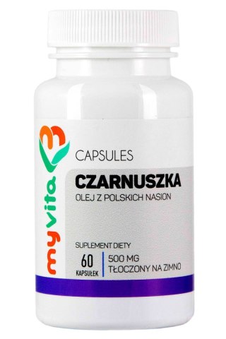 MyVita Czarnuszka - olej w kapsułkach 500mg, 60kaps.