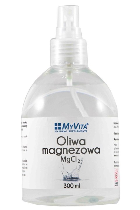 MyVita Oliwa magnezowa 300ml (kosmetyczna) MyVita Oliwa magnezowa 300ml (kosmetyczna)
