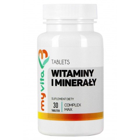 MyVita Witaminy i Minerały Complex 30 tabletek MyVita Witaminy i Minerały Complex 30 tabletek