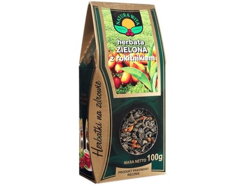 NATURA-WITA Herbata zielona z rokitnikiem 100g NATURA-WITA Herbata zielona z rokitnikiem 100g