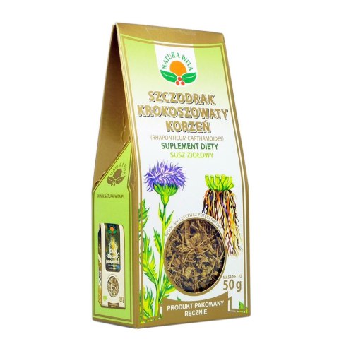 NATURA-WITA Szczodrak krokoszowaty korzeń 50g (Leuzea) NATURA-WITA Szczodrak krokoszowaty korzeń 50g (Leuzea)