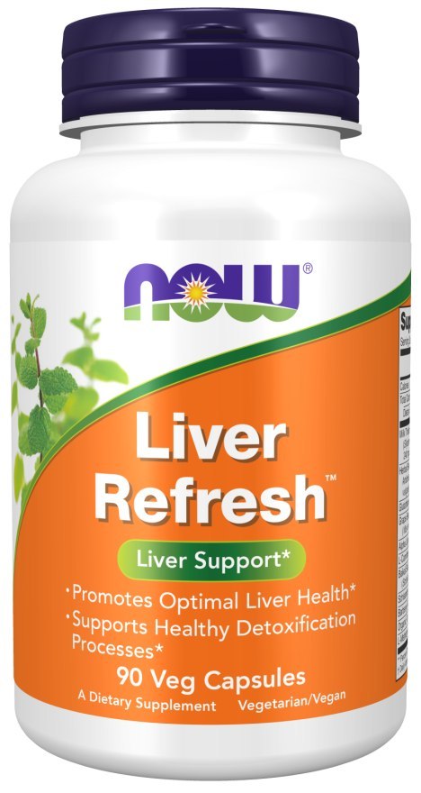 NOW FOODS Liver Refresh 90vcaps. NOW FOODS Liver Refresh 90vcaps.