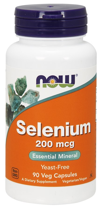 NOW FOODS Selenium 200mcg, 90vcaps. NOW FOODS Selenium 200mcg, 90vcaps.