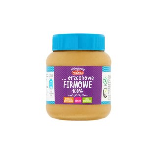 PRIMAVIKA Masło orzechowe Firmowe 100% 350g