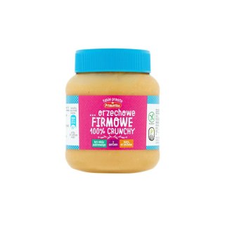 PRIMAVIKA Masło orzechowe Firmowe 100% CRUNCHY 350g