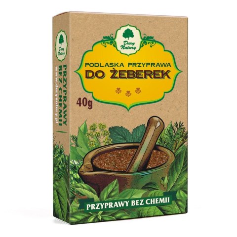 Przyprawa do żeberek 40g DARY NATURY Przyprawa do żeberek 40g DARY NATURY
