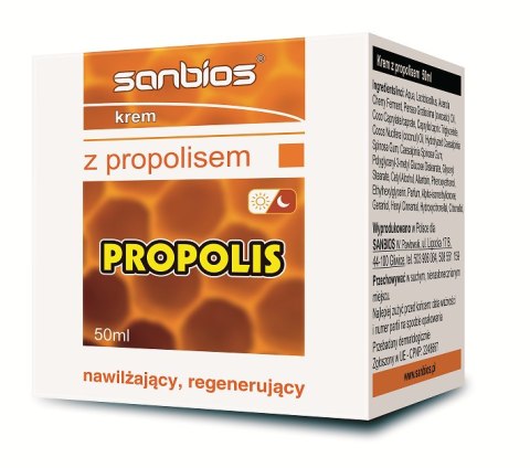 SANBIOS Krem z propolisem 50ml SANBIOS Krem z propolisem 50ml