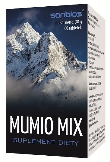 SANBIOS Mumio MIX 60 tabl. SANBIOS Mumio MIX 60 tabl.
