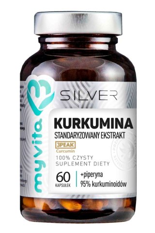 SILVER Kurkumina + Piperyna 60kaps. MyVita