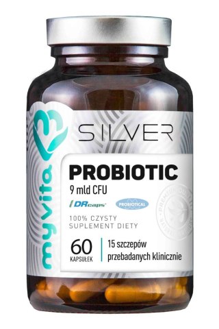 SILVER Probiotyk 9 mld CFU, 60kaps. MyVita