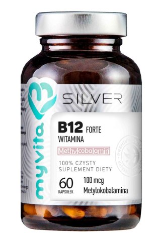 SILVER Witamina B12 100mcg, 60kaps. (Metylokobalamina) MyVita