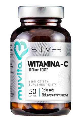 SILVER Witamina C 1000mg, 50kaps. MyVita
