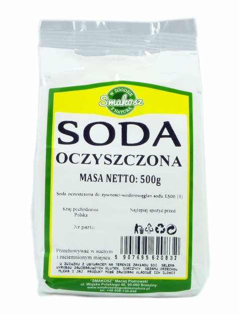 SMAKOSZ Soda oczyszczona 500g SMAKOSZ Soda oczyszczona 500g