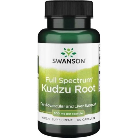SWANSON Kudzu root 500mg, 60kaps. SWANSON Kudzu root 500mg, 60kaps.