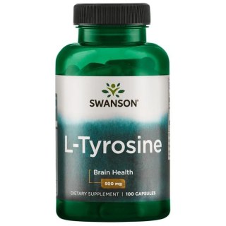 SWANSON L-Tyrozyna 500mg, 100kaps.