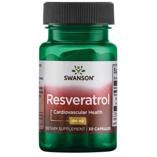 SWANSON Resveratrol 100mg, 30kaps. - Resweratrol