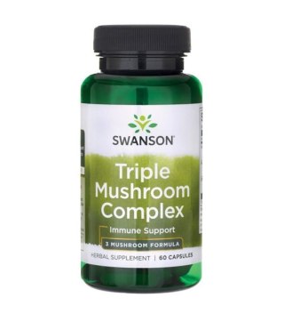 SWANSON Triple Mushroom Complex 60 kaps.