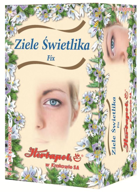 Świetlik fix 20*1,5g HERBAPOL KRAKÓW Świetlik fix 20*1,5g HERBAPOL KRAKÓW