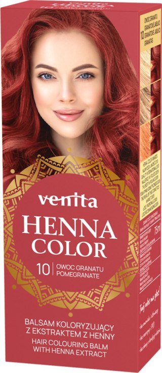 VENITA henna tuba nr 10 owoc granatu 75ml - balsam koloryzujący