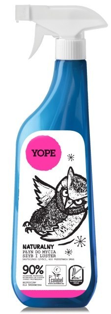 YOPE Płyn do luster i szyb Naturalny 750ml (naturalny środek czyszczący) YOPE Płyn do luster i szyb Naturalny 750ml (naturalny środek czyszczący)