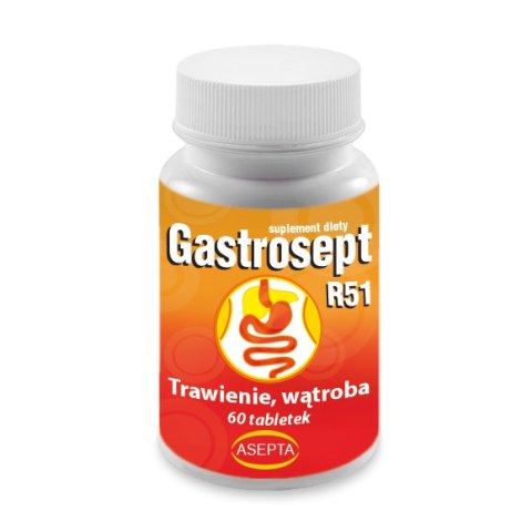ASEPTA Gastrosept R51 60 tabletek ASEPTA Gastrosept R51 60 tabletek