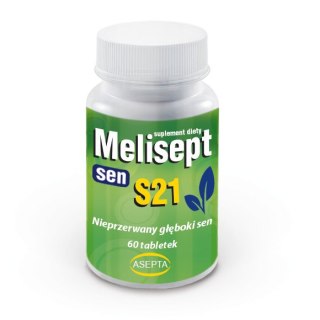ASEPTA Melisept sen S21 60 tabletek