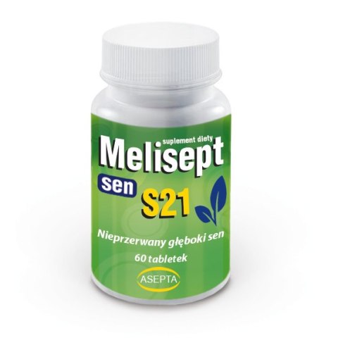 ASEPTA Melisept sen S21 60 tabletek ASEPTA Melisept sen S21 60 tabletek