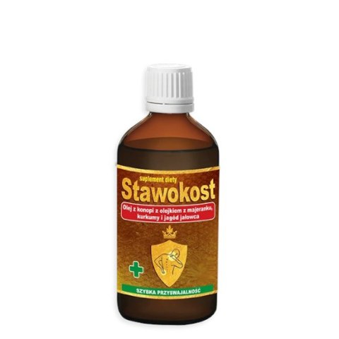 ASEPTA Stawokost - krople 30ml - olej z konopi + olejek z majeranku, kurkumy, jagód jałowca ASEPTA Stawokost - krople 30ml - olej z konopi + olejek z majeranku, kurkumy, jagód jałowca