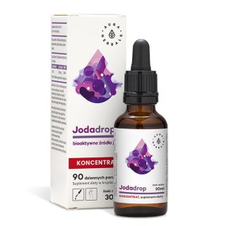 AURA HERBALS JodaDrop koncentrat 30ml - bioaktywne źródło jodu