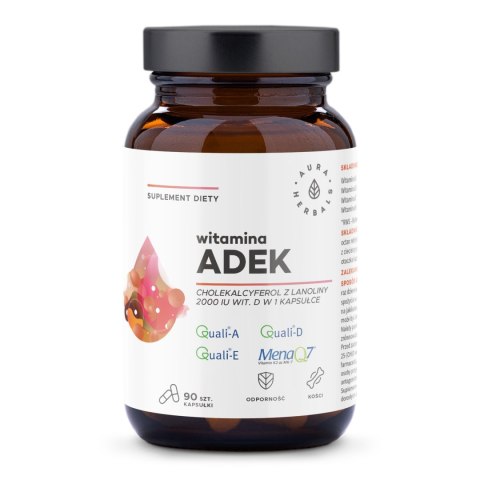 AURA HERBALS Witamina ADEK 90 kaps.