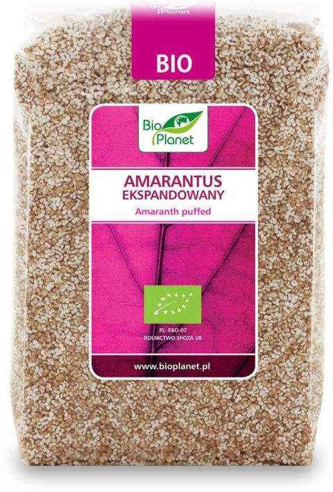 BIO PLANET Amarantus ekspandowany BIO 150g BIO PLANET Amarantus ekspandowany BIO 150g