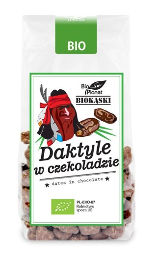 BIO PLANET Daktyle w surowej czekoladzie BIO 100g