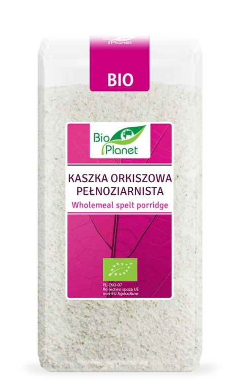 BIO PLANET Kaszka orkiszowa pełnoziarnista BIO 400g BIO PLANET Kaszka orkiszowa pełnoziarnista BIO 400g