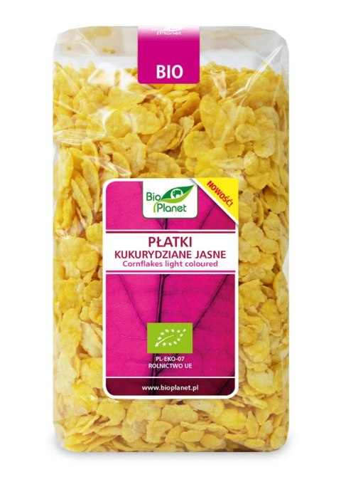BIO PLANET Płatki kukurydziane jasne BIO 250g BIO PLANET Płatki kukurydziane jasne BIO 250g