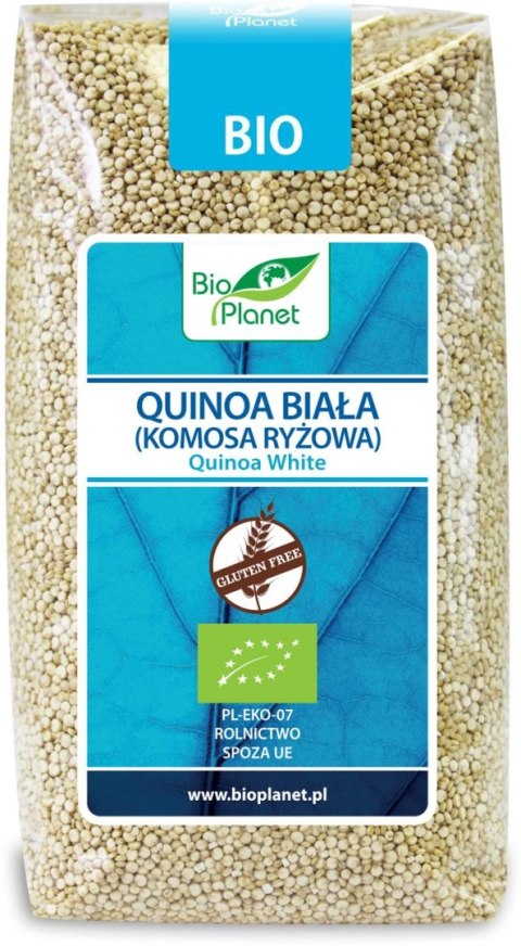 BIO PLANET Quinoa biała (komosa ryżowa) bezglutenowa BIO 500g BIO PLANET Quinoa biała (komosa ryżowa) bezglutenowa BIO 500g