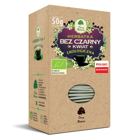 Bez czarny kwiat fix BIO 25*2g DARY NATURY Bez czarny kwiat fix BIO 25*2g DARY NATURY