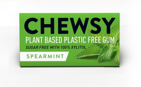 CHEWSY Gumy do żucia o smaku miętowym z ksylitolem 15g (10 gum) CHEWSY Gumy do żucia o smaku miętowym z ksylitolem 15g (10 gum)