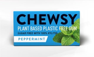 CHEWSY Gumy do żucia o smaku mięty pieprzowej z ksylitolem 15g (10 gum)