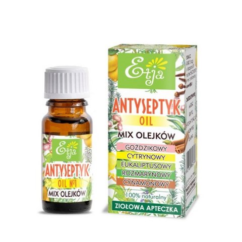 ETJA Antyseptyk-Oil - mix 100% naturalnych olejków eterycznych 10ml ETJA Antyseptyk-Oil - mix 100% naturalnych olejków eterycznych 10ml