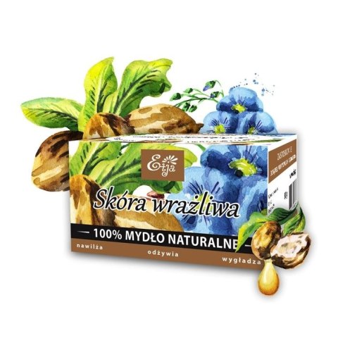 ETJA Mydło naturalne potasowe z Masłem Shea 80g ETJA Mydło naturalne potasowe z Masłem Shea 80g